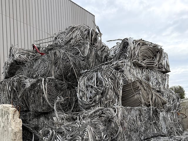 Aluminium wire scrap