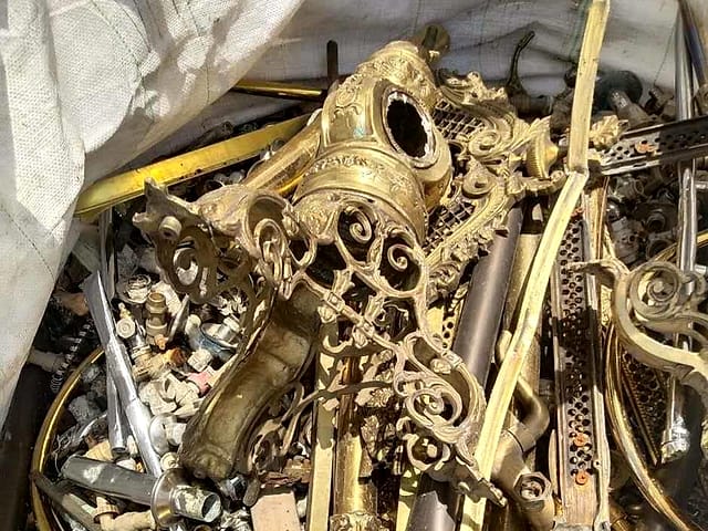Ornamental brass scrap