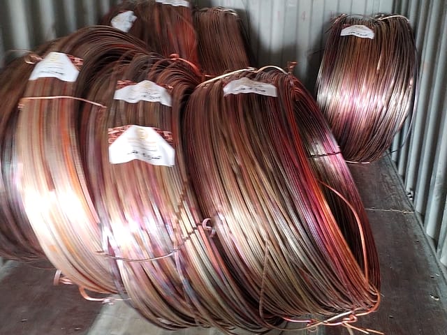 Copper rod